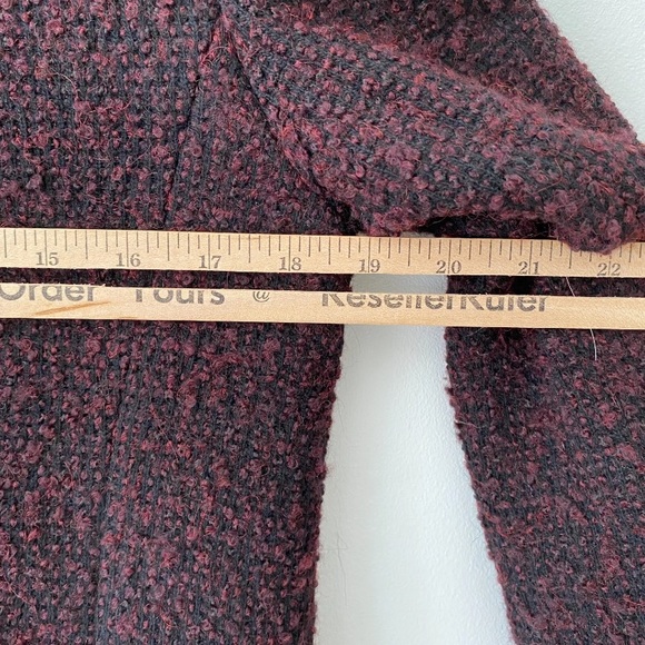 Gerard Darel Jacket Boucle Tweed Red UK 38 - Picture 10 of 12